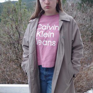 Liz Claiborne Trench Coat Size Small